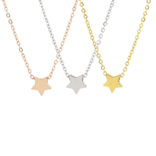 Star-Pendant-Chain-Necklace-Jewelry