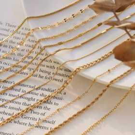 Stainless steel necklaces for wholesale jewelry supply and OEM production