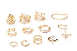 stainless steel clip earrings