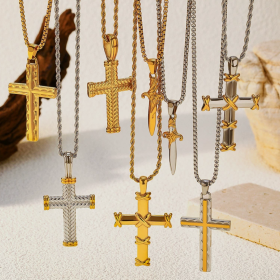 Custom stainless steel pendants for OEM jewelry projects and bulk production